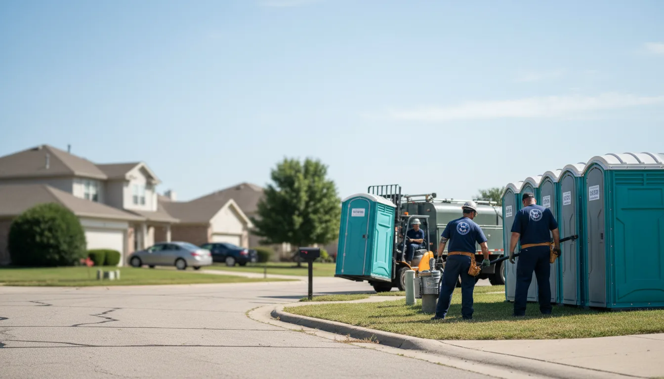 Porta Potty Rental in Cedar Lane, TX near me